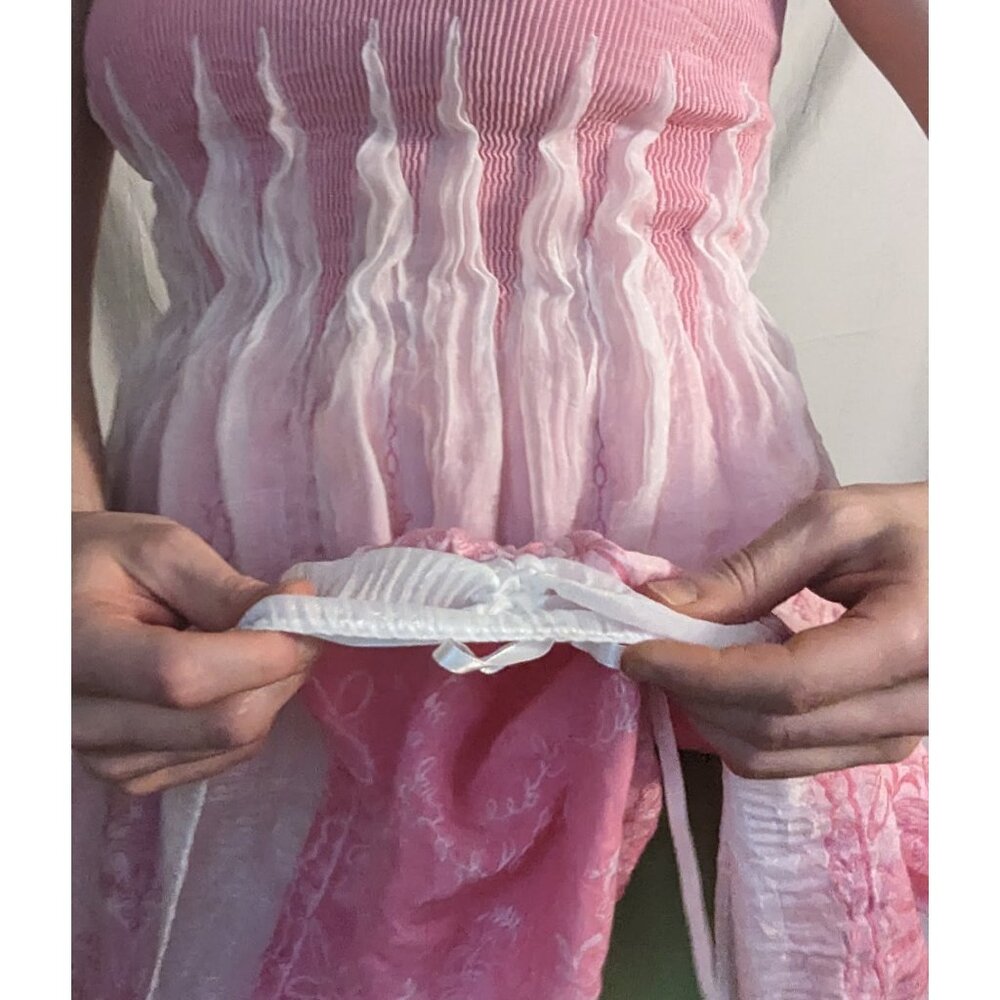 LAPIS Sleeveless Pink Dress - One Size - Picture 3 of 14